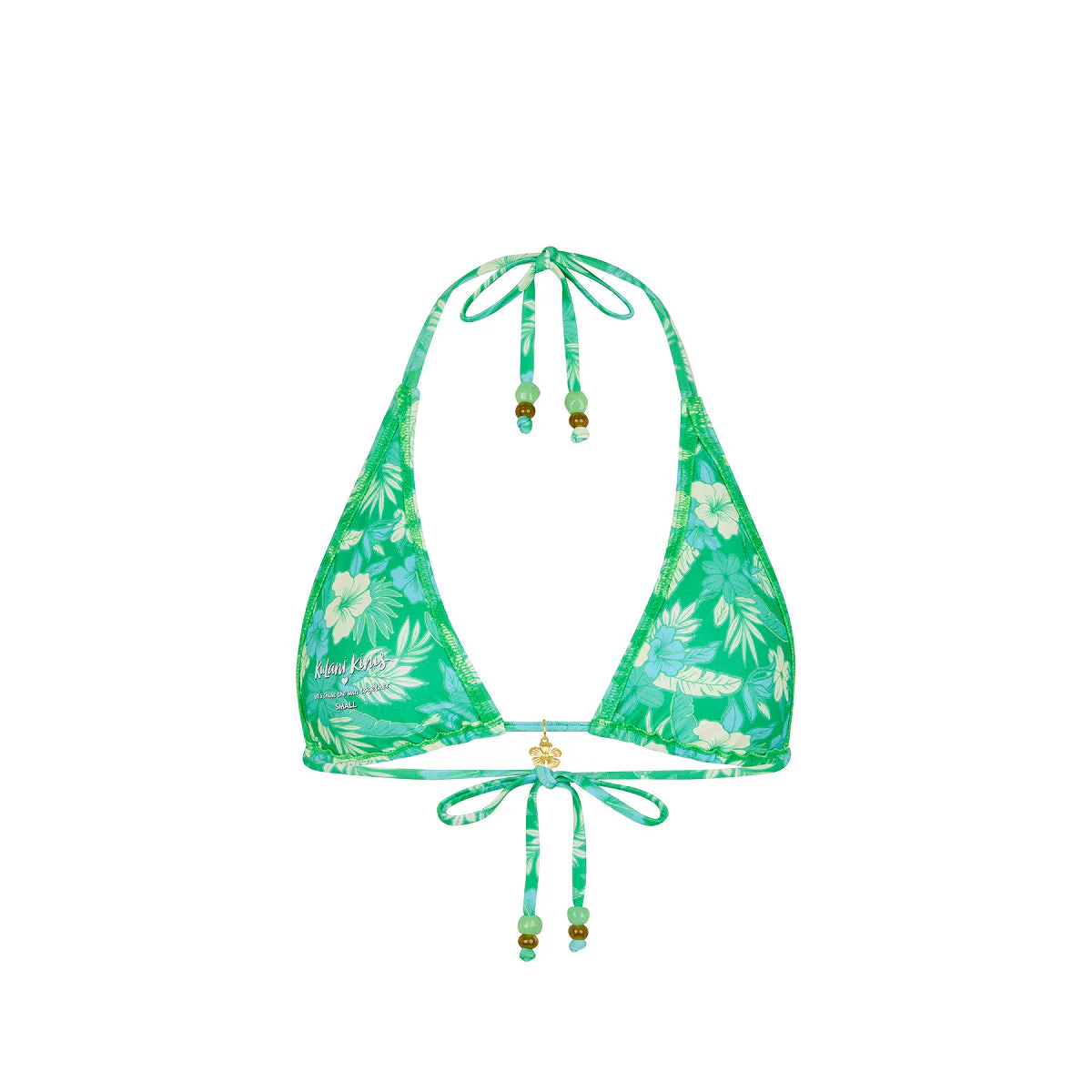 Classic Tie Halter Bikini Top - Barefoot Breeze - Image 9