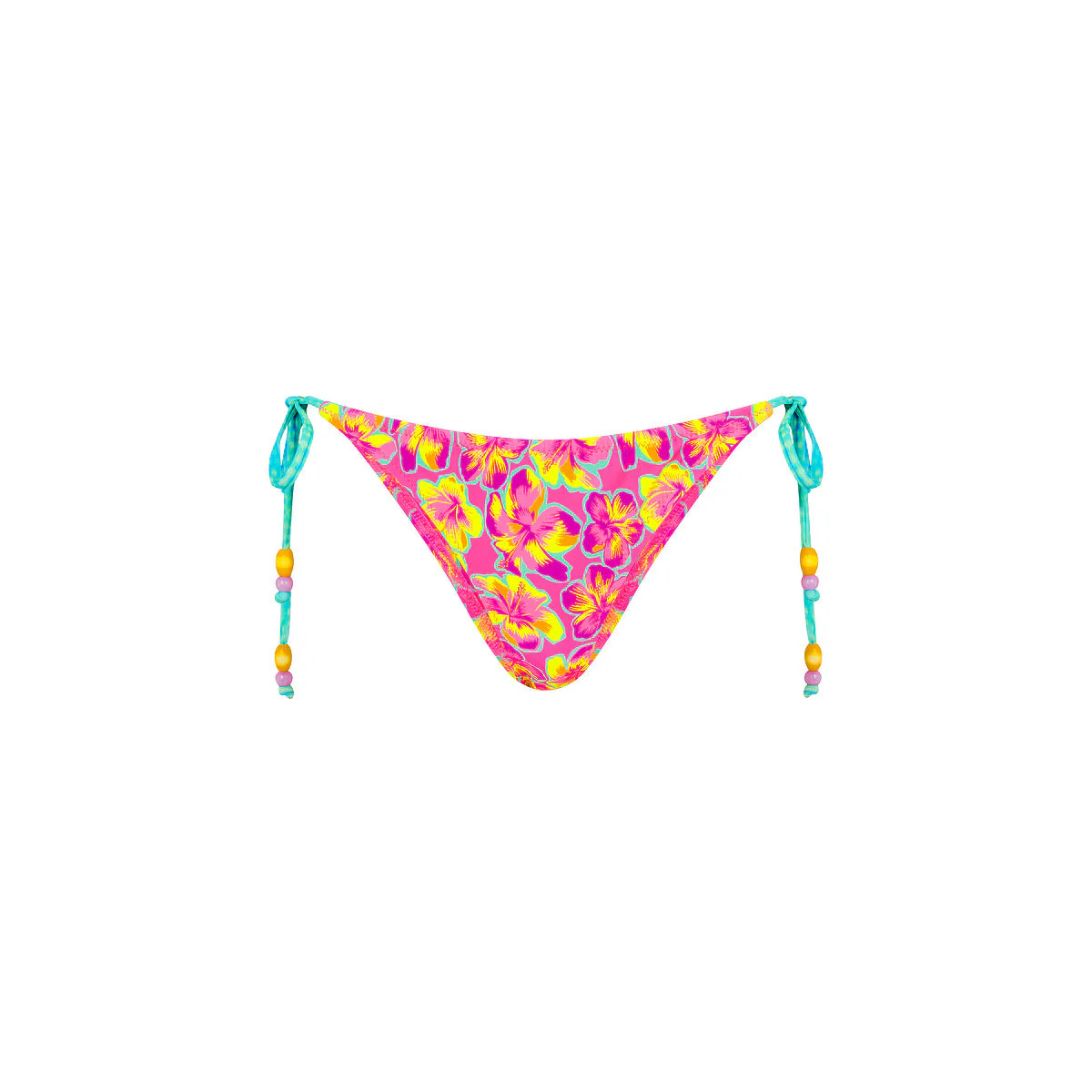 Full Coverage Tie Bikini Bottom - Sun Pop