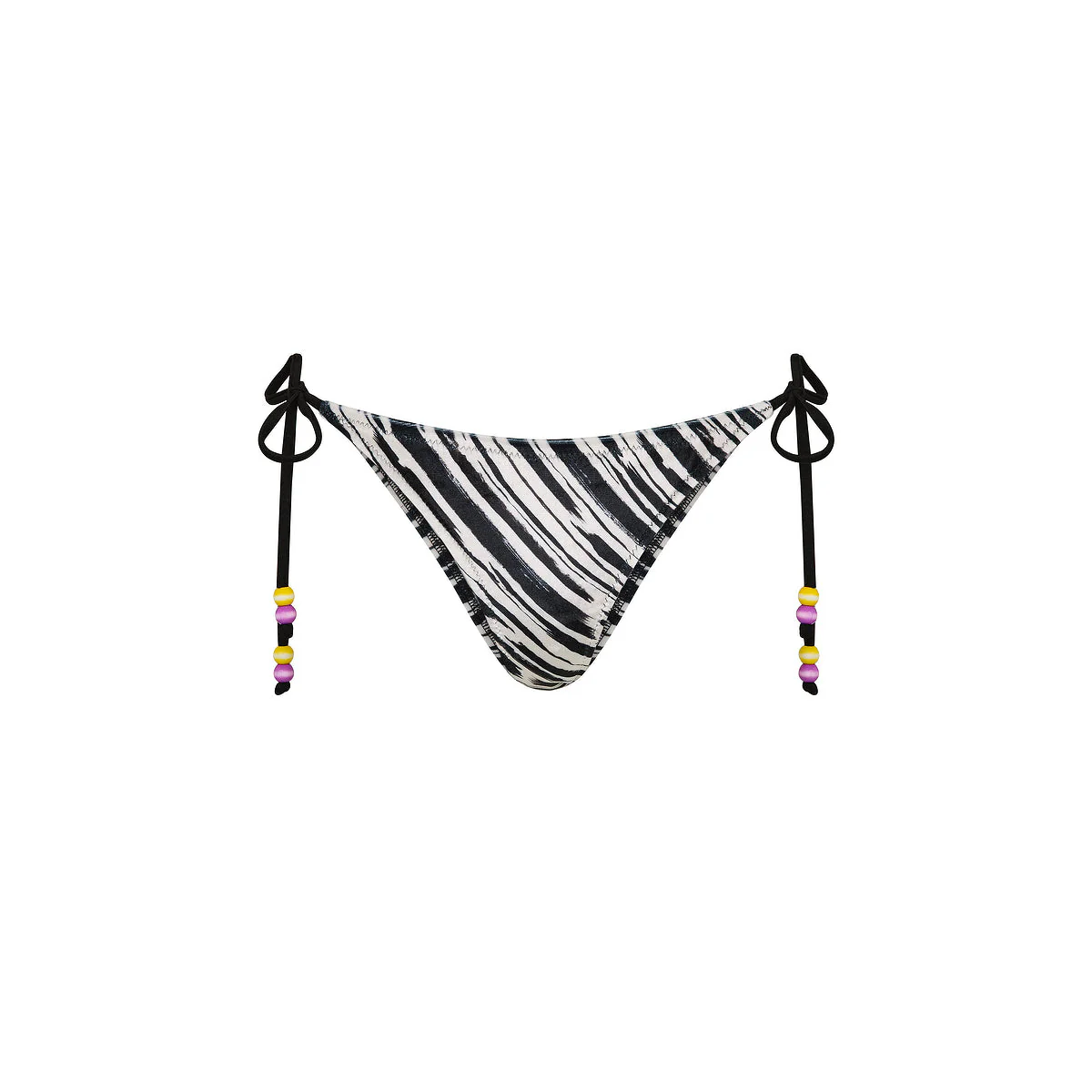 Full Coverage Tie Bikini Bottom - Wild Honey