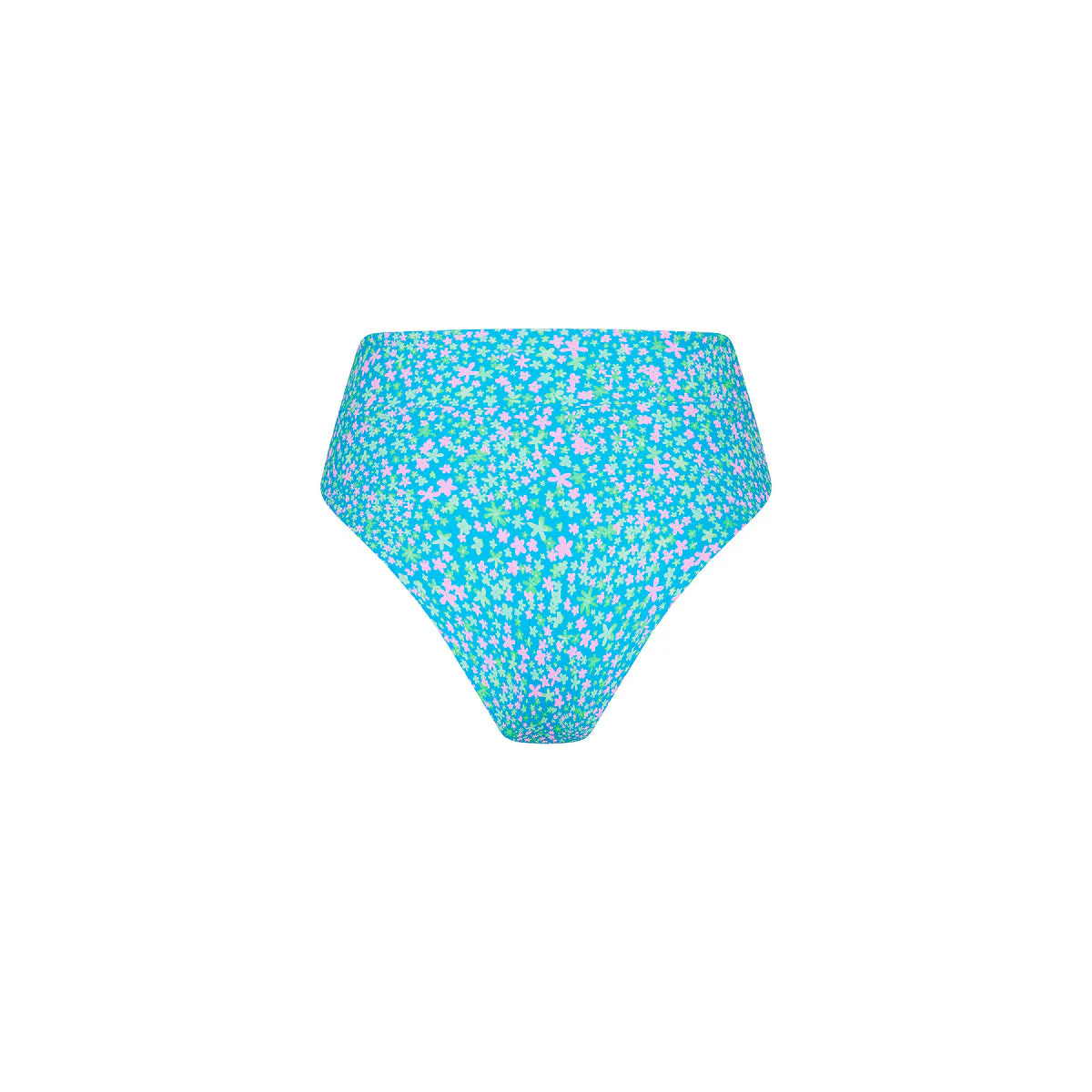 High Hip Cheeky Bikini Bottom - Ocean Kisses - Image 7