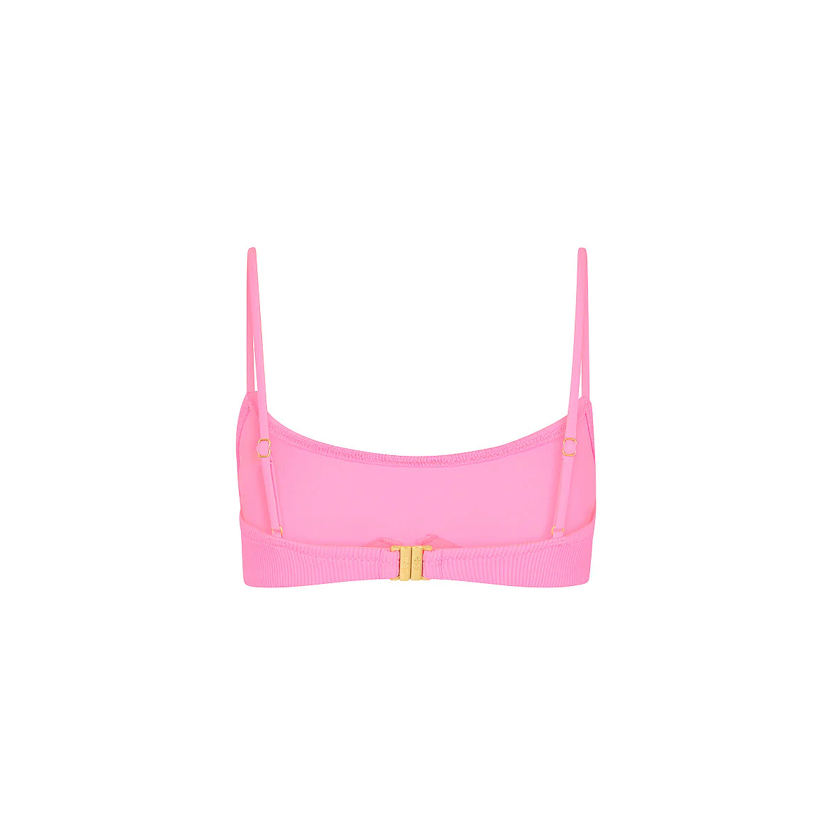 Invisible Underwire Crop Bikini Top - Fairy Floss - Image 10