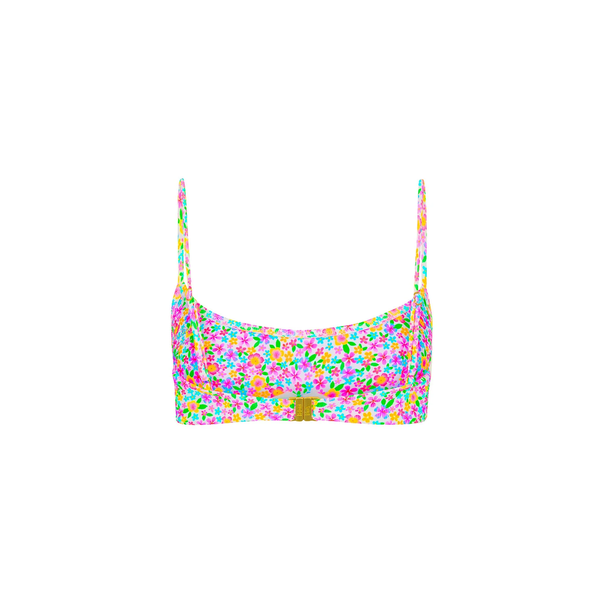 Invisible Underwire Crop Bikini Top - Field Trip - Image 8