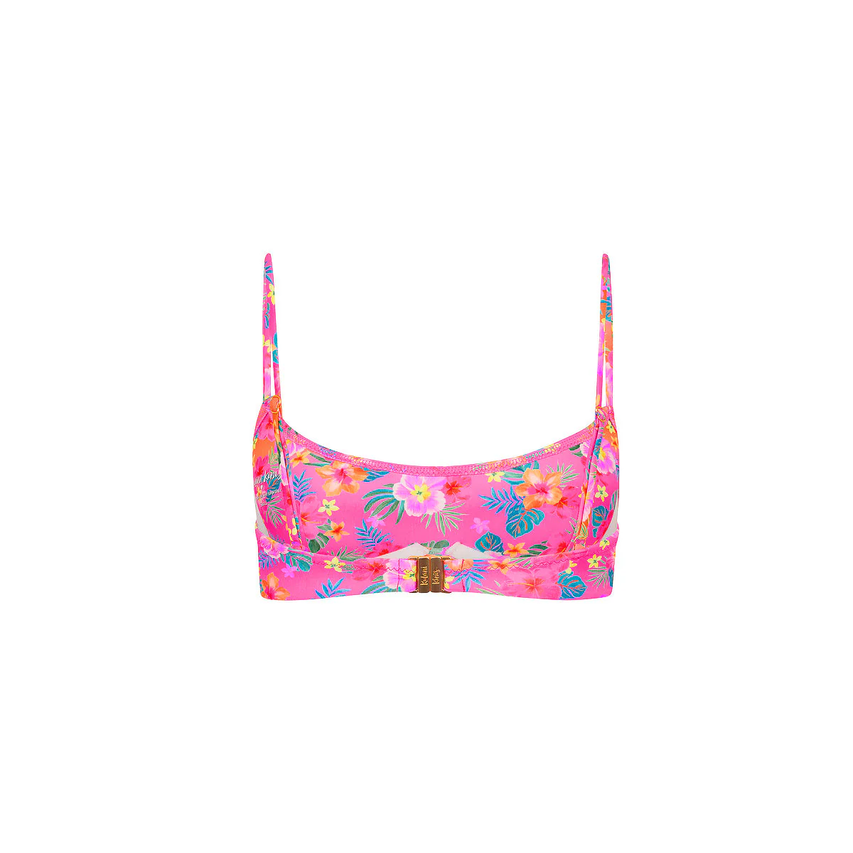 Invisible Underwire Crop Bikini Top - Summer Glow - Image 10