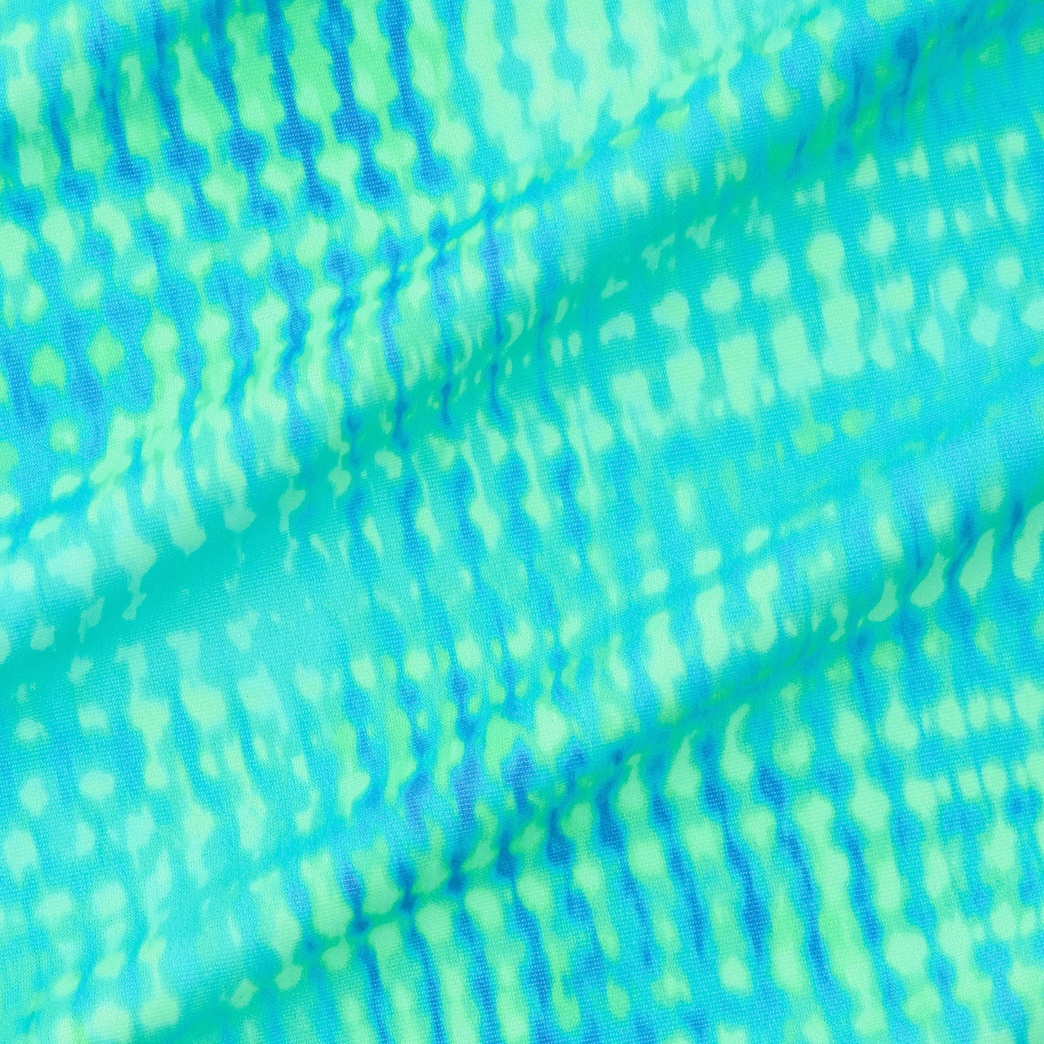 Lace Stitch High Leg Vintage Bikini Bottom - Summer Seas - Image 8