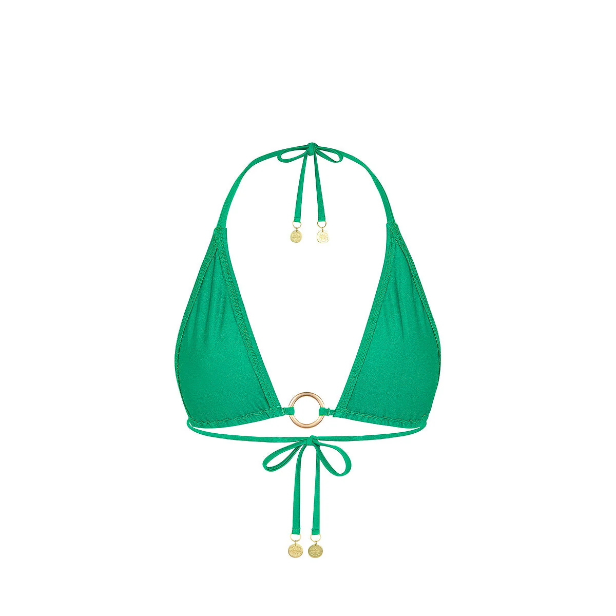 Ring Halter Bikini Top - Island Lush - Image 10