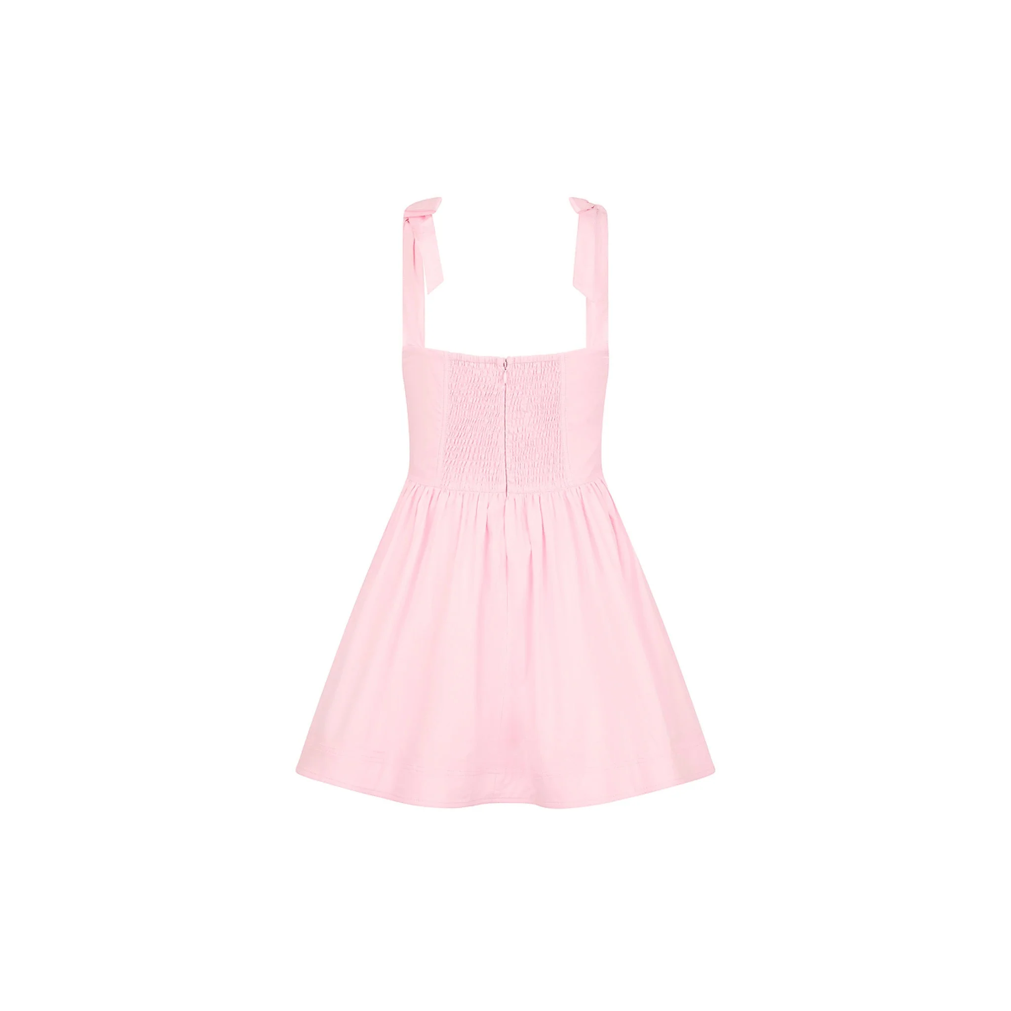 Ruffle Corset Mini Dress - Le Rose - Image 10