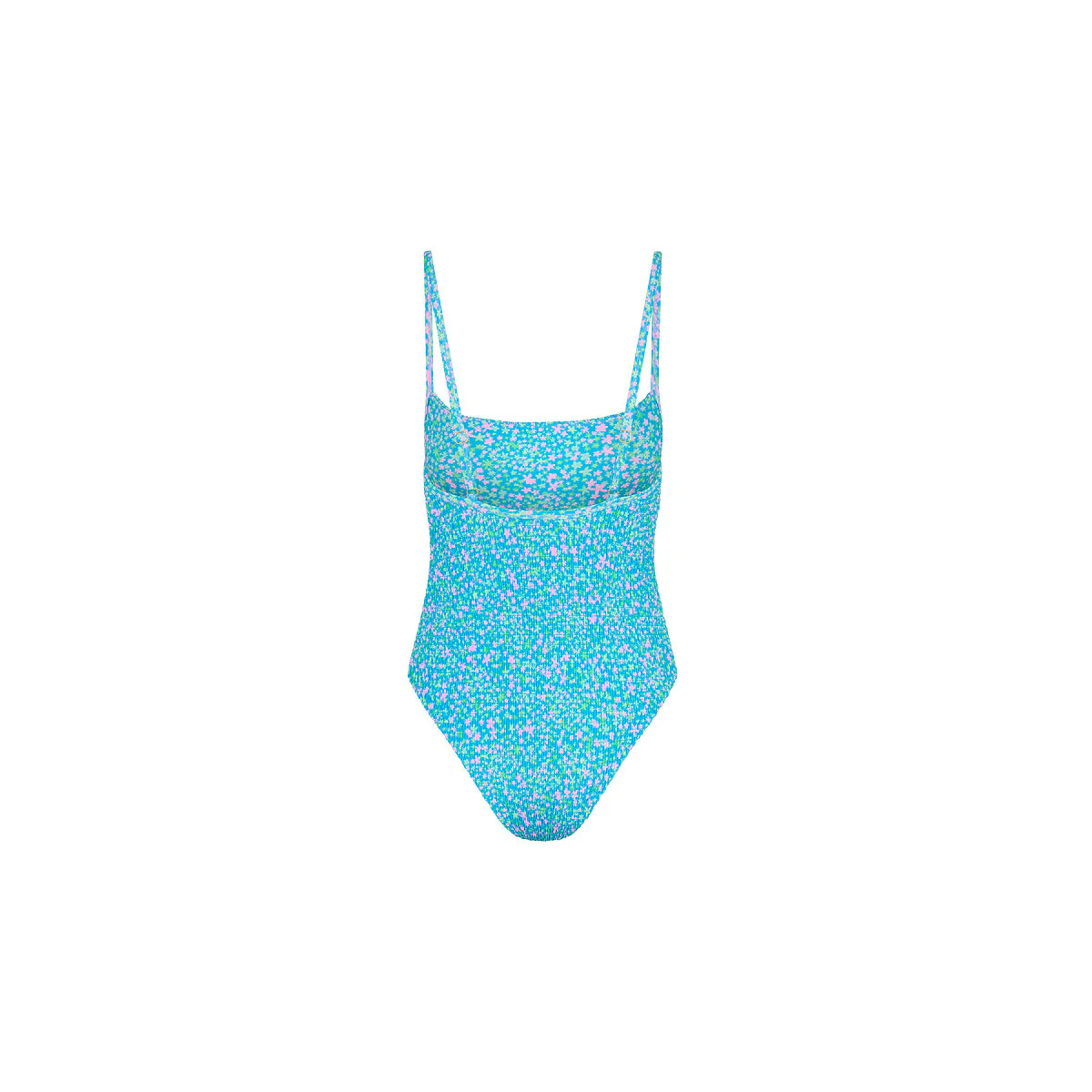 Shirred Low Back One Piece - Ocean Kisses - Image 8