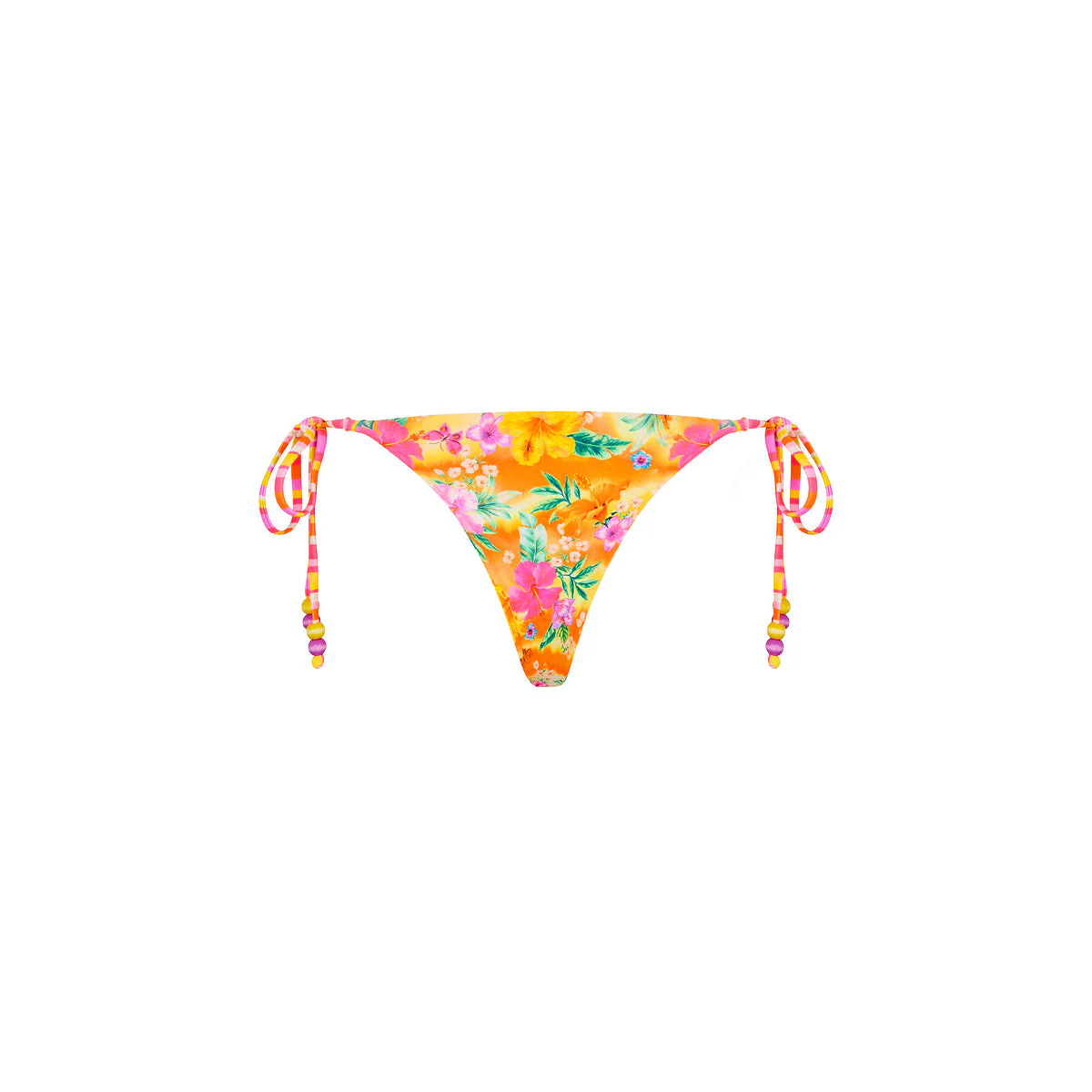 Thong Tie Side Bikini Bottom - Peachy Pocket - Image 8